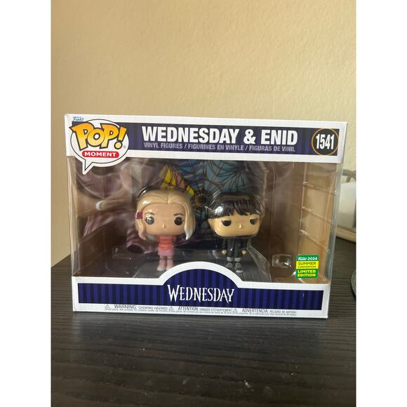 IN HAND SUMMER CONVENTION MOMENT Wednesday Enid FUNKO Pop #1541 Television TV - Picture 1 of 6